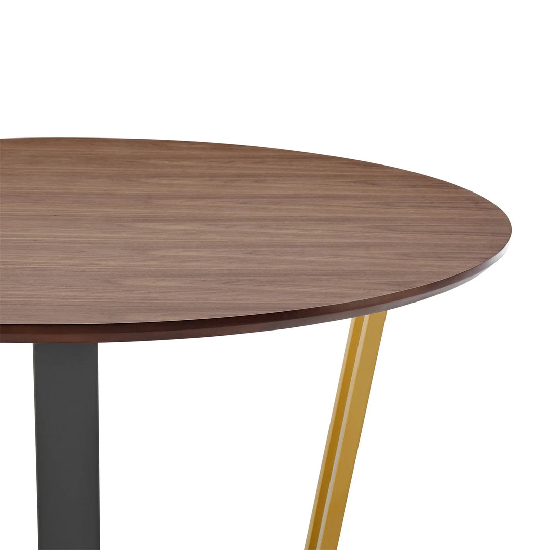 Walnut-Gold - Black
