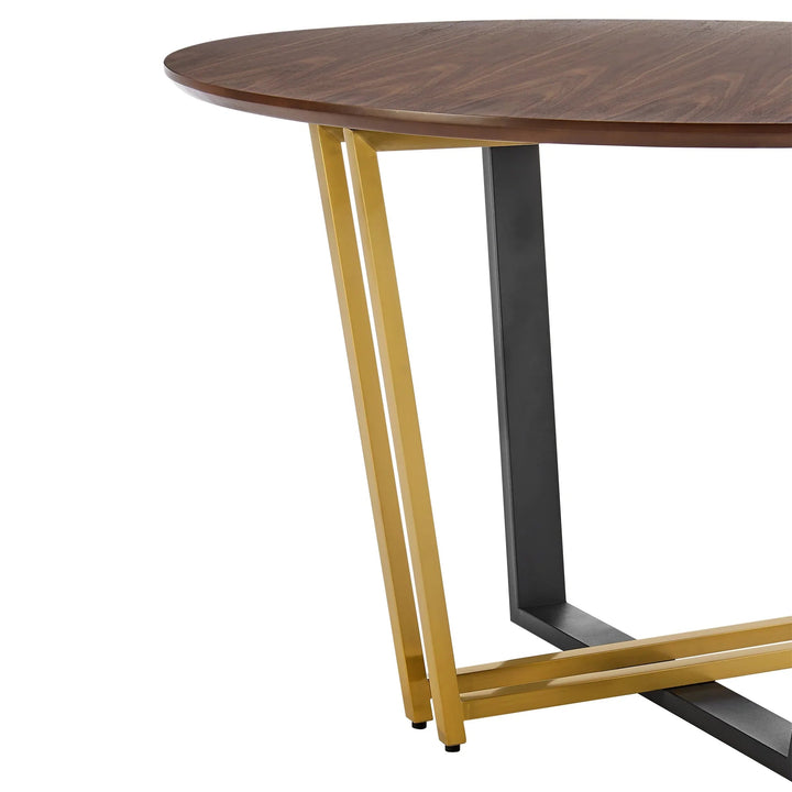 Walnut-Gold - Black