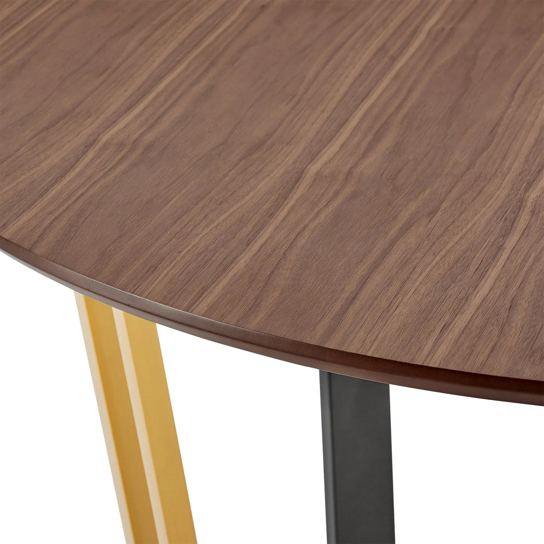 Walnut-Gold - Black