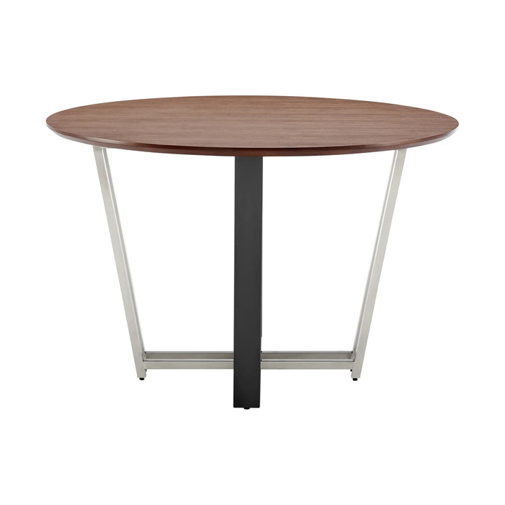 Walnut-Stainless Steel - Black