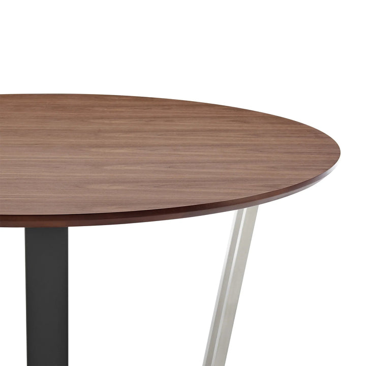 Walnut-Stainless Steel - Black