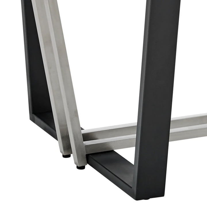 Black and Stainless Steel-Black and Stainless Steel