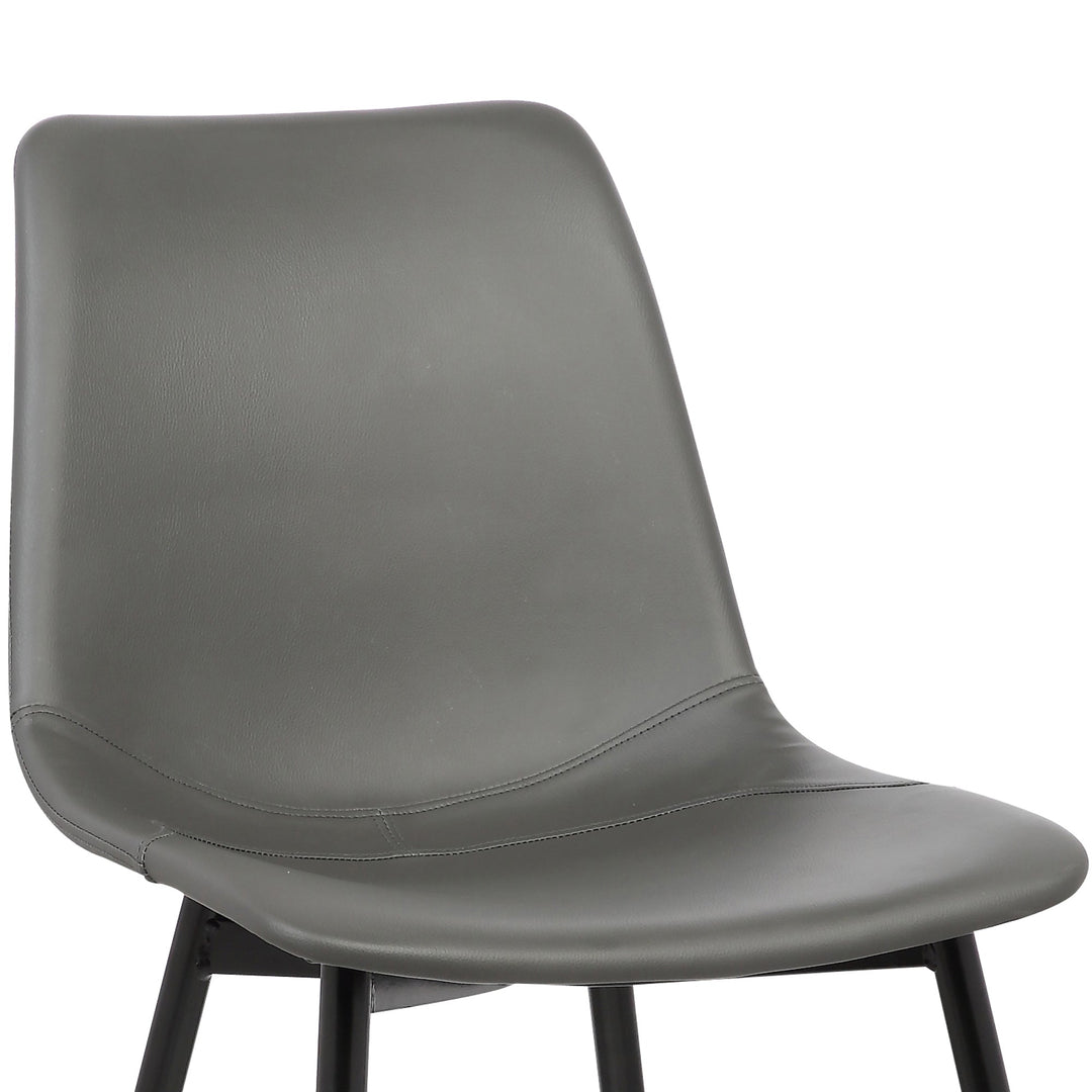 Gray-Black Powder Coat