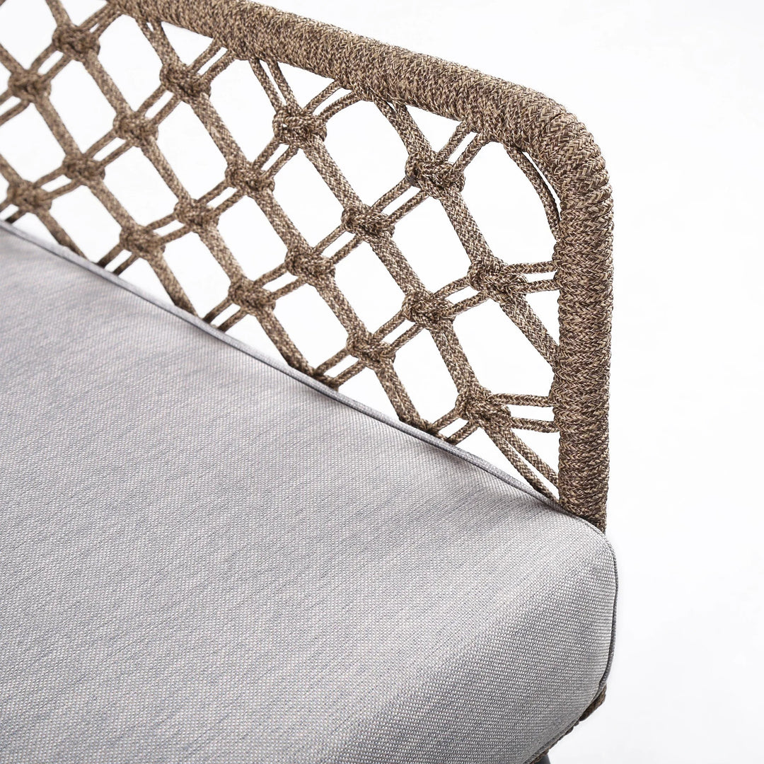 Gray-Taupe Rope-Black Legs