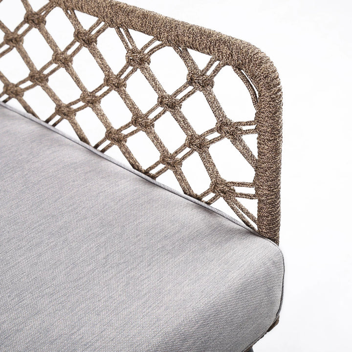 Gray-Taupe Rope-Black Legs