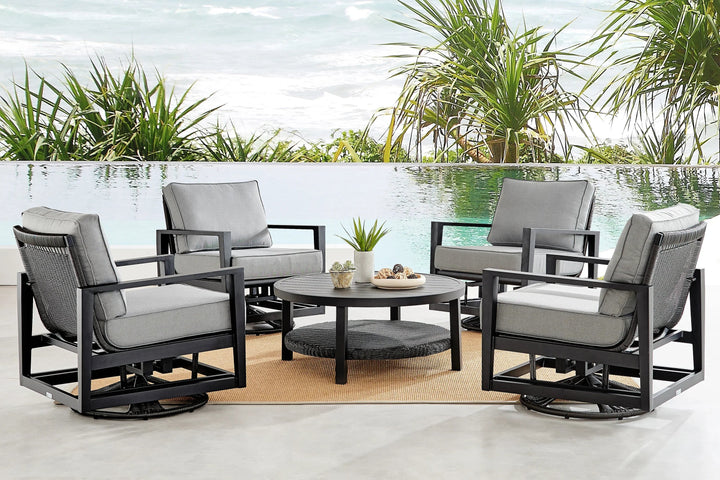 SwayLiving SwayLiving Cayman Outdoor Swivel Chair