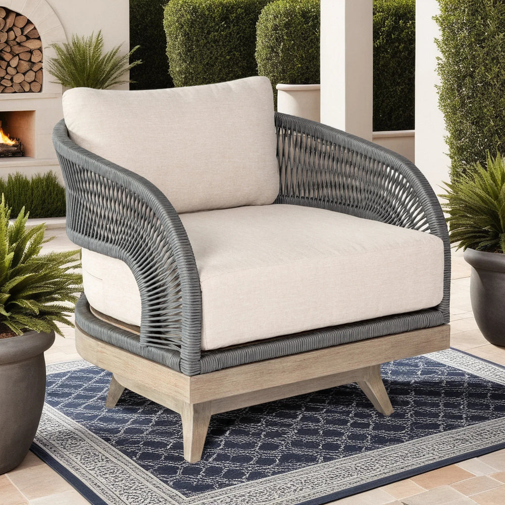 SwayLiving SwayLiving Orbit Outdoor Swivel Chair