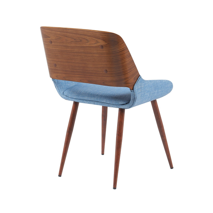 Light Blue-Walnut