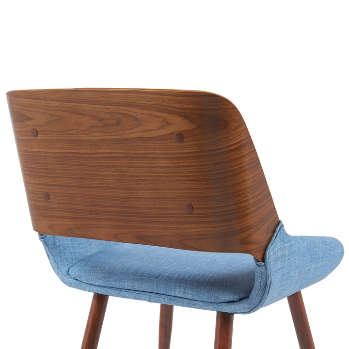 Light Blue-Walnut