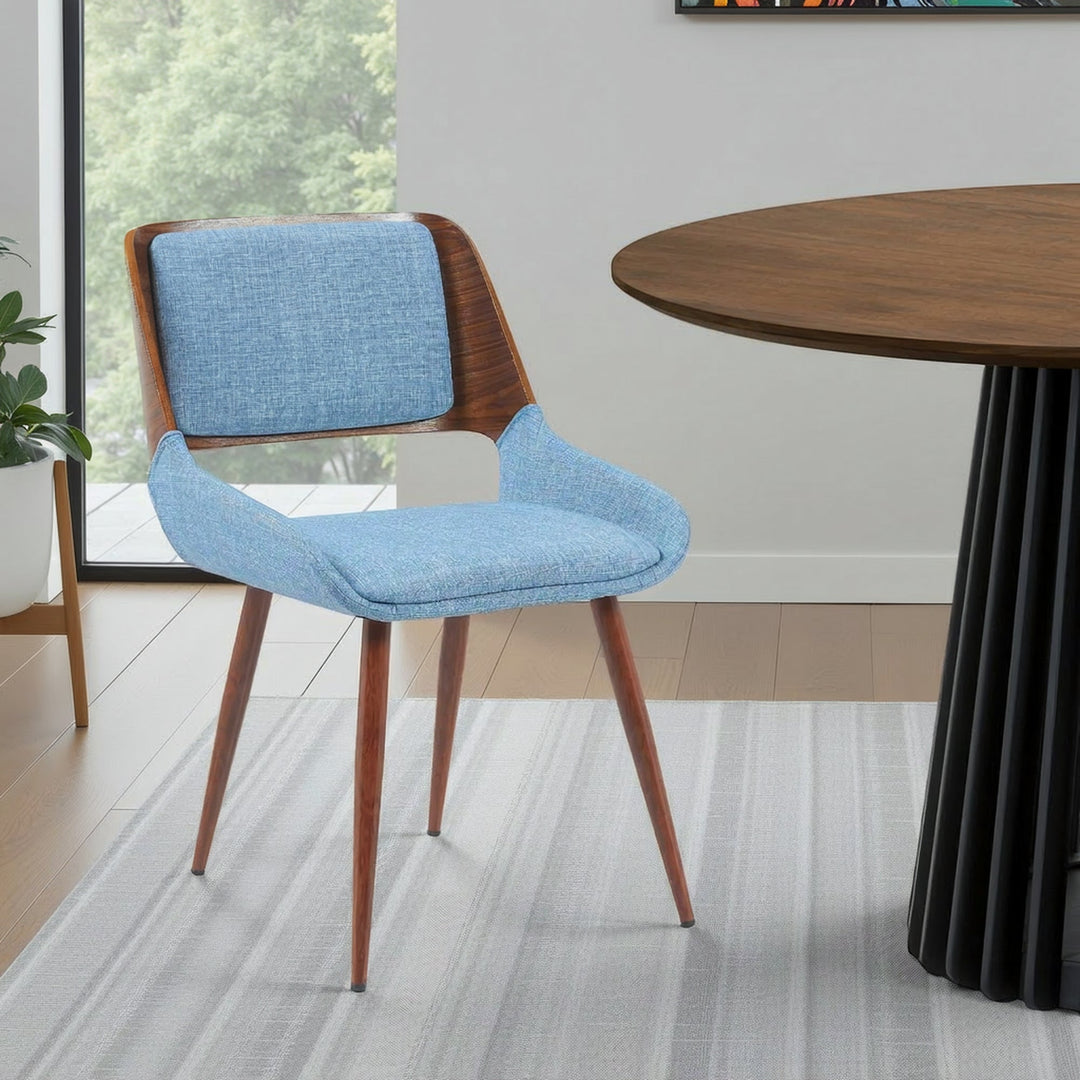 Light Blue-Walnut