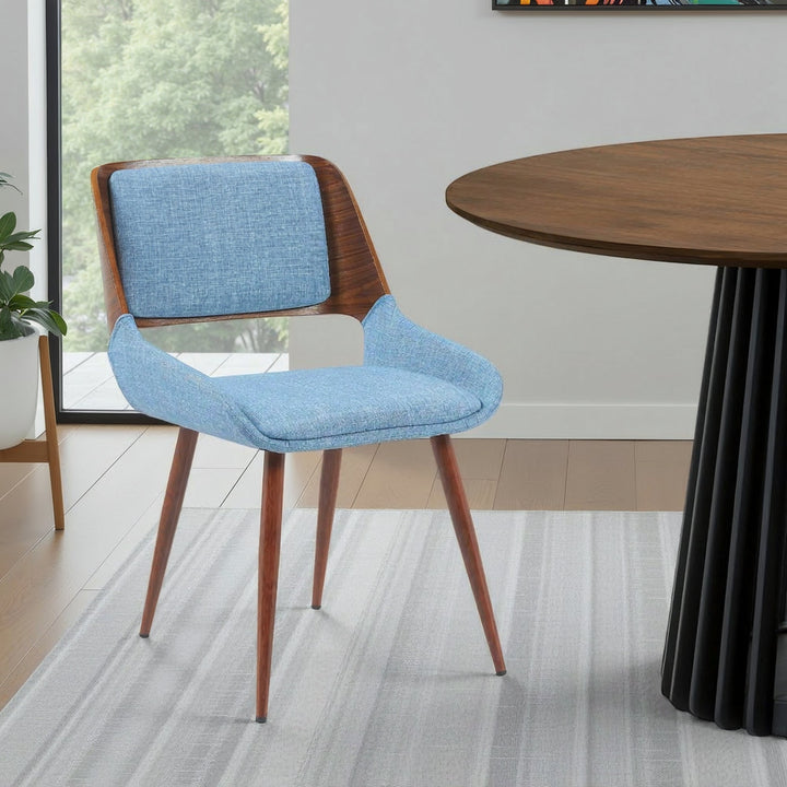 Light Blue-Walnut