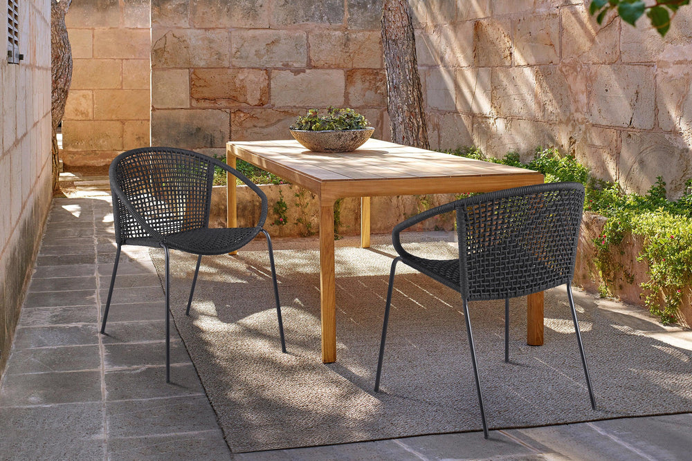 SwayLiving SwayLiving Snack Outdoor Dining Chair Set of 2