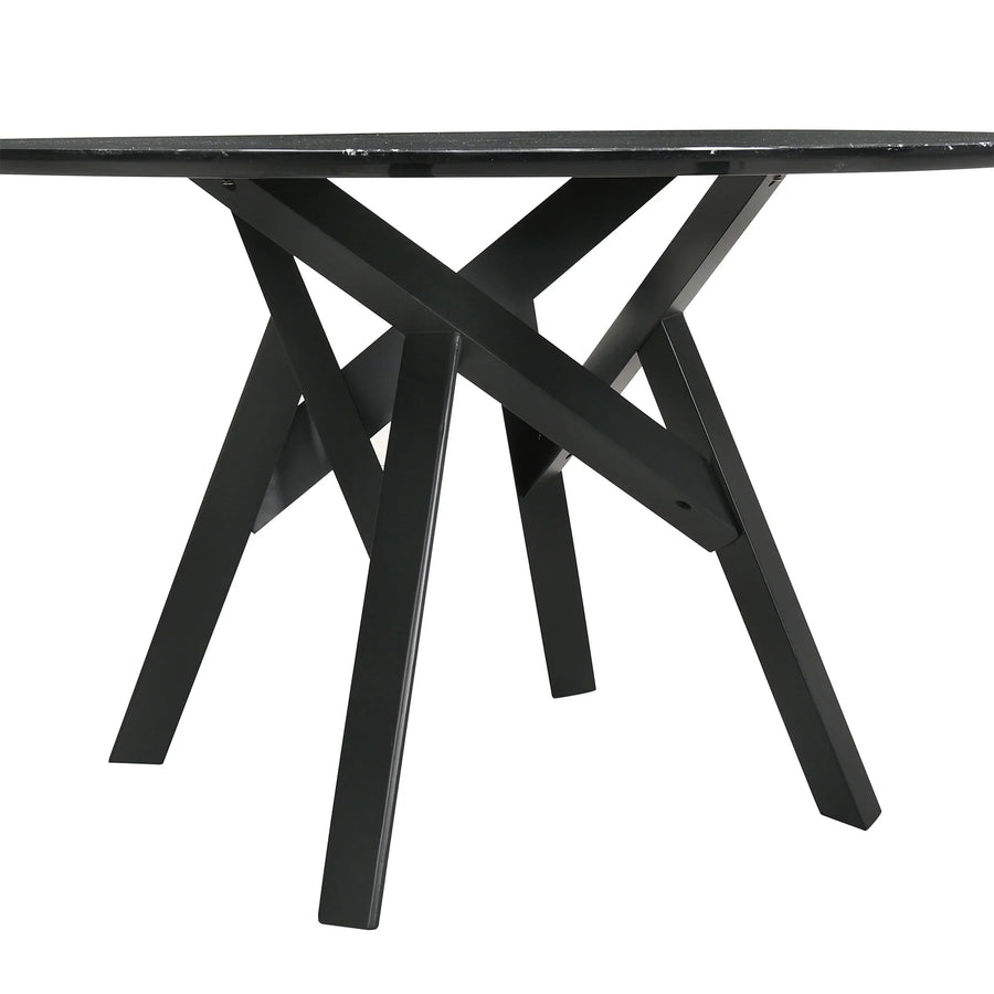 Black-Black B60-Wh, Leg: Black