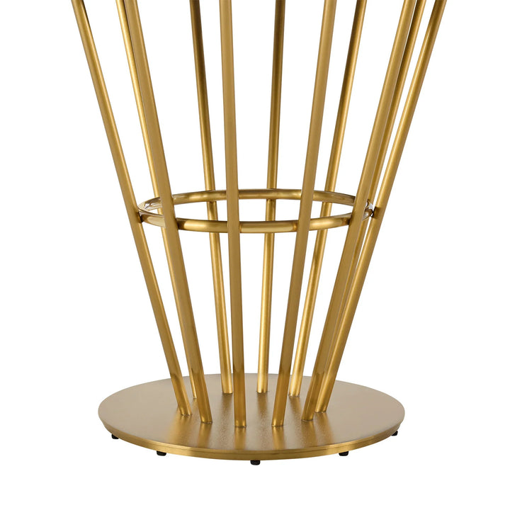 Walnut-Gold Stainless Steel