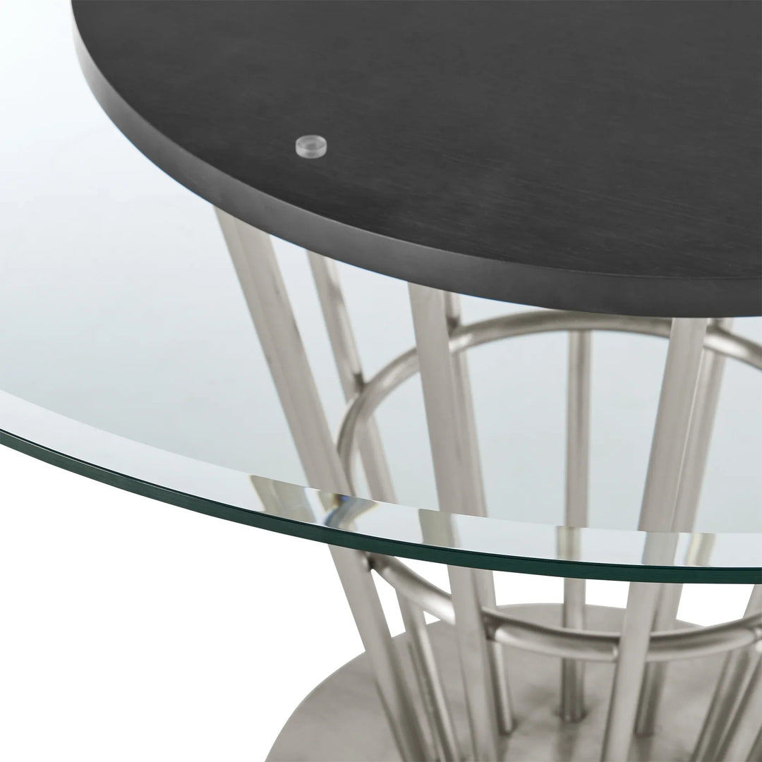 Walnut-Stainless Steel