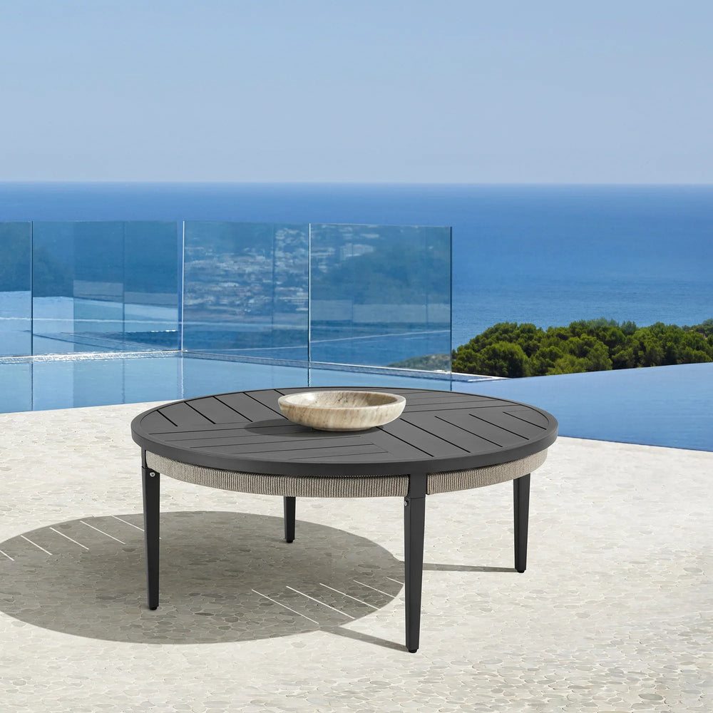 SwayLiving SwayLiving Zella Outdoor Round Coffee Table