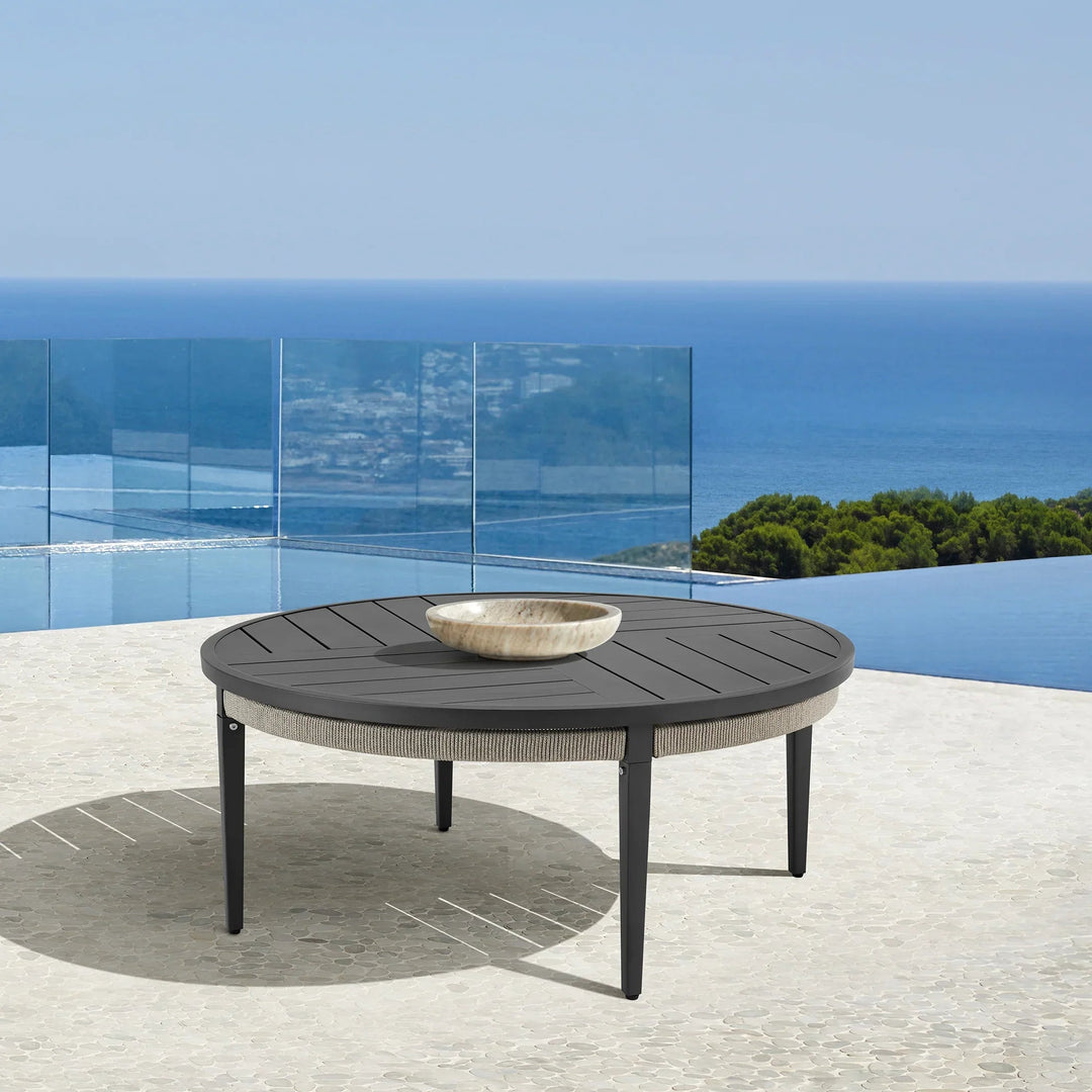 SwayLiving SwayLiving Zella Outdoor Round Coffee Table