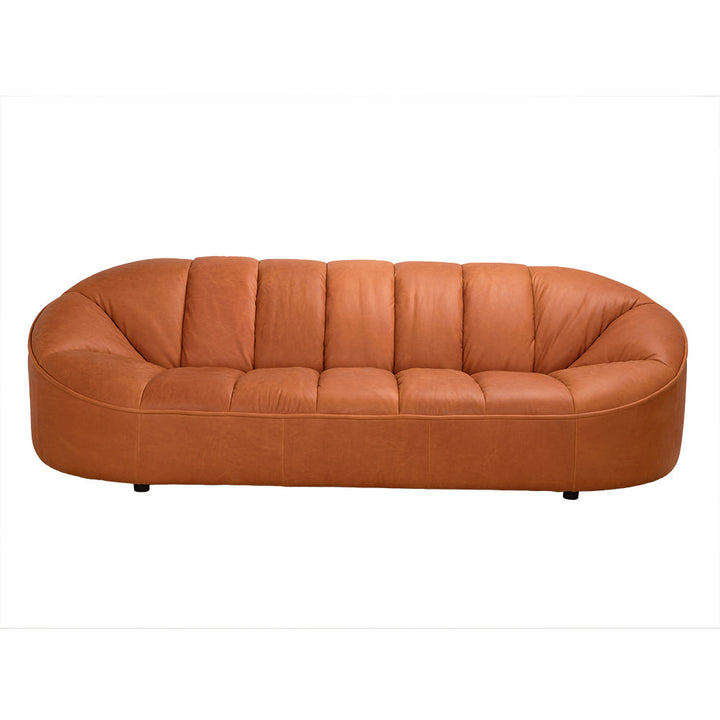 SwayLiving - Amadeus Sofa, Roman Red Leather - LEA-AS005RR