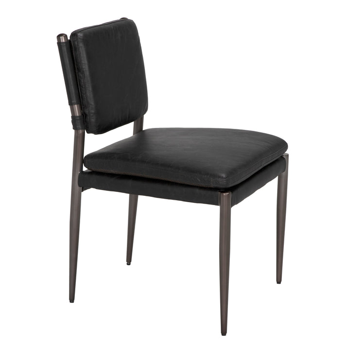 SwayLiving - Wooster Dining Chair, Black - LEA-C0115D-1D