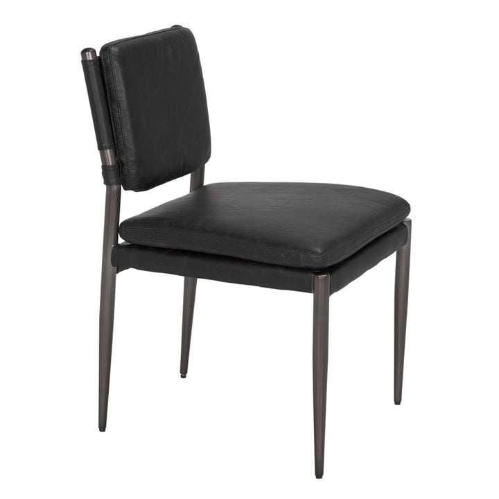 SwayLiving - Wooster Dining Chair, Black - LEA-C0115D-1D