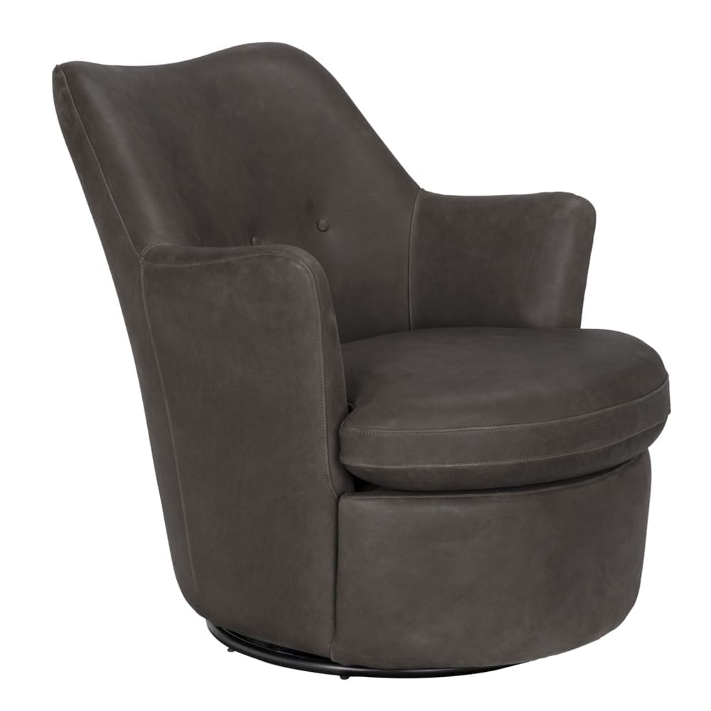SwayLiving - Hotchkiss Swivel Arm Chair - LEA-C0672-1D