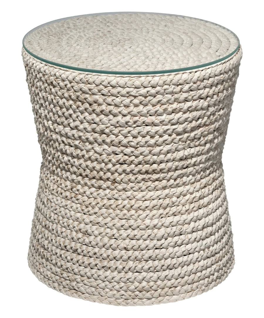 SwayLiving Grain Braided Side Accent Table ACCENT TABLES