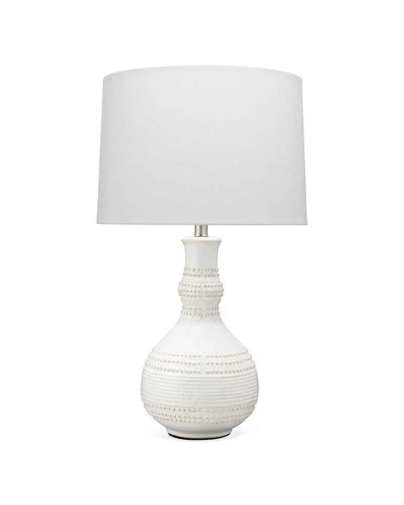 SwayLiving Droplet Ceramic Table Lamp, White TABLE LAMPS