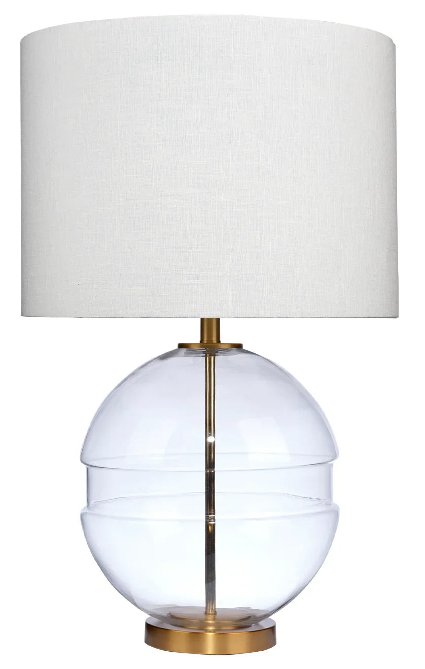SwayLiving Satellite Glass Table Lamp, Antique Brass TABLE LAMPS