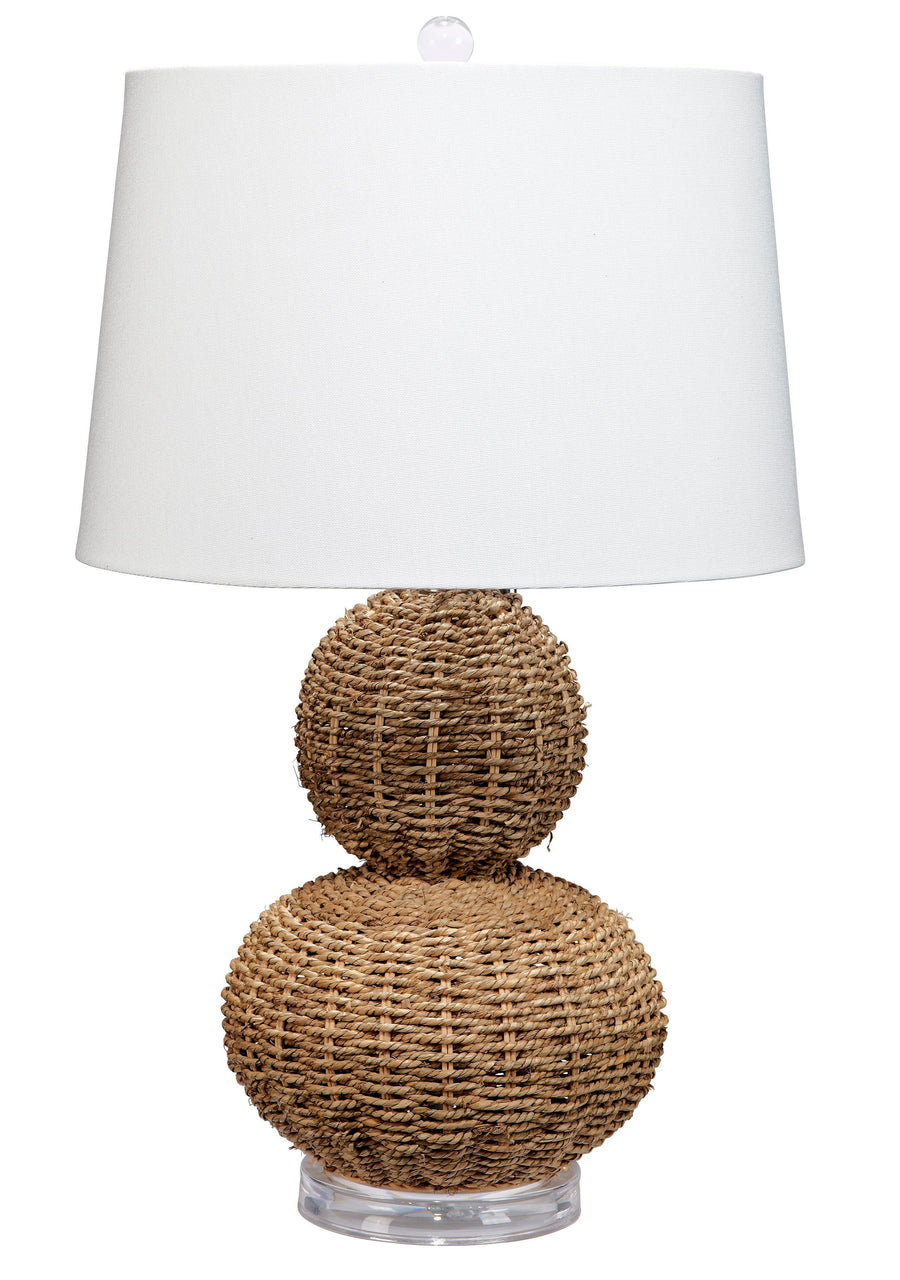 SwayLiving Sebastian Seagrass Table Lamp TABLE LAMPS