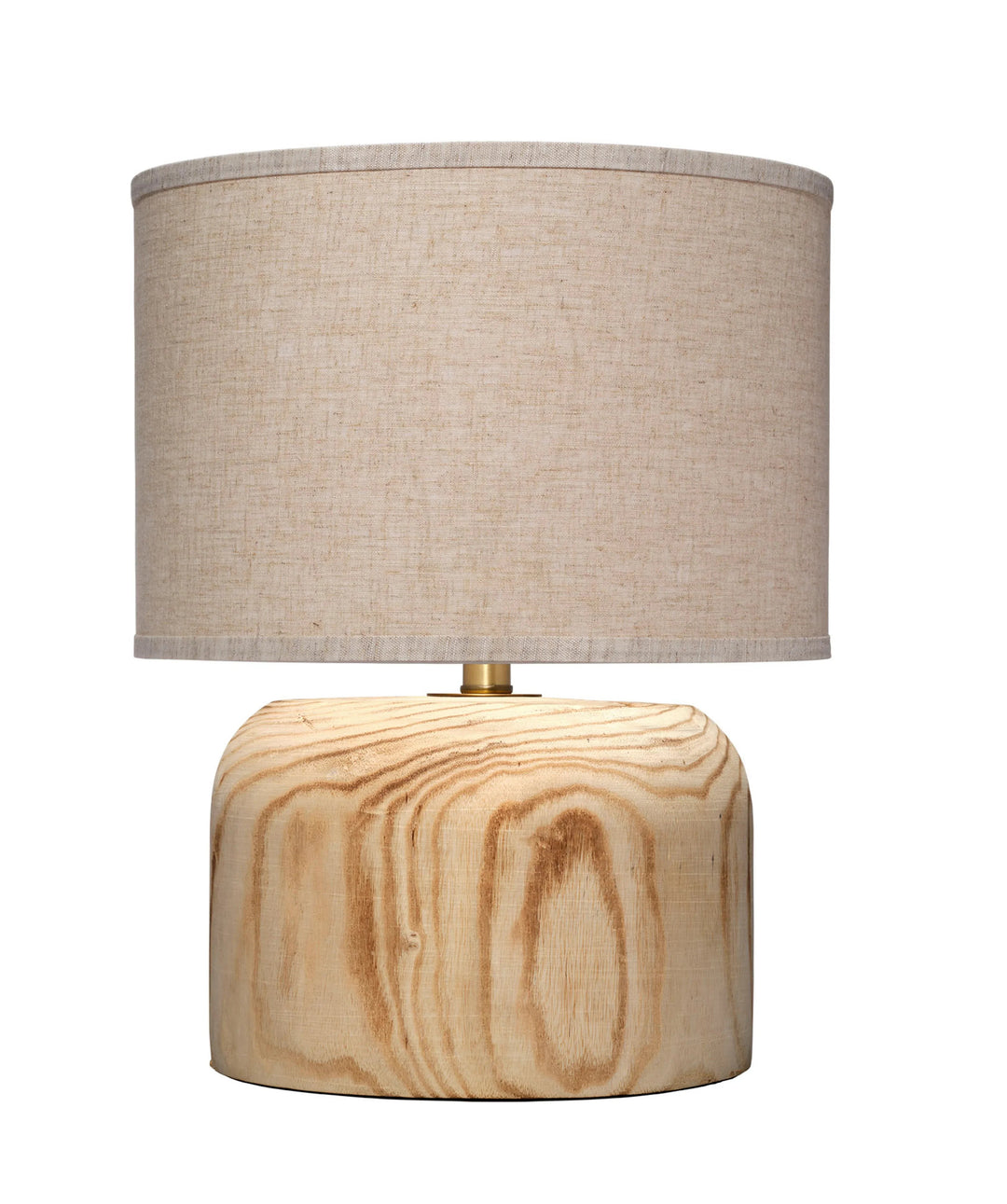 SwayLiving Timber Table Lamp with Linen Shade TABLE LAMPS