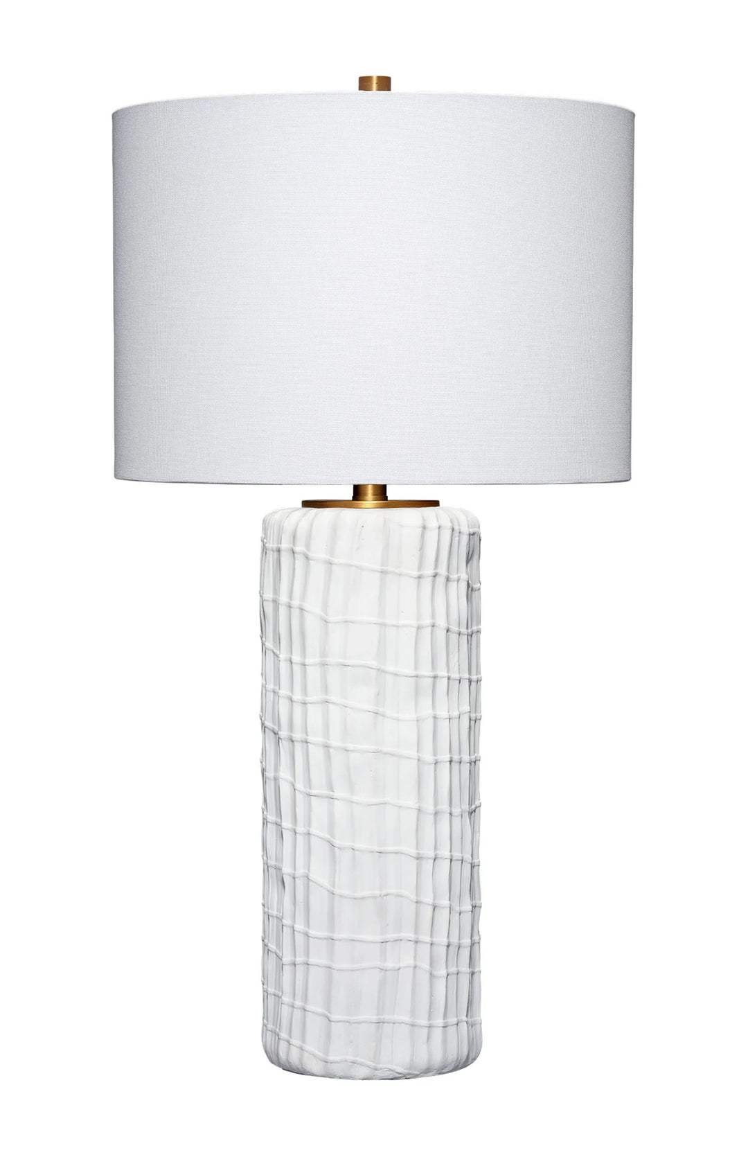 SwayLiving Trunk Polyresin Table Lamp with Linen Shade TABLE LAMPS