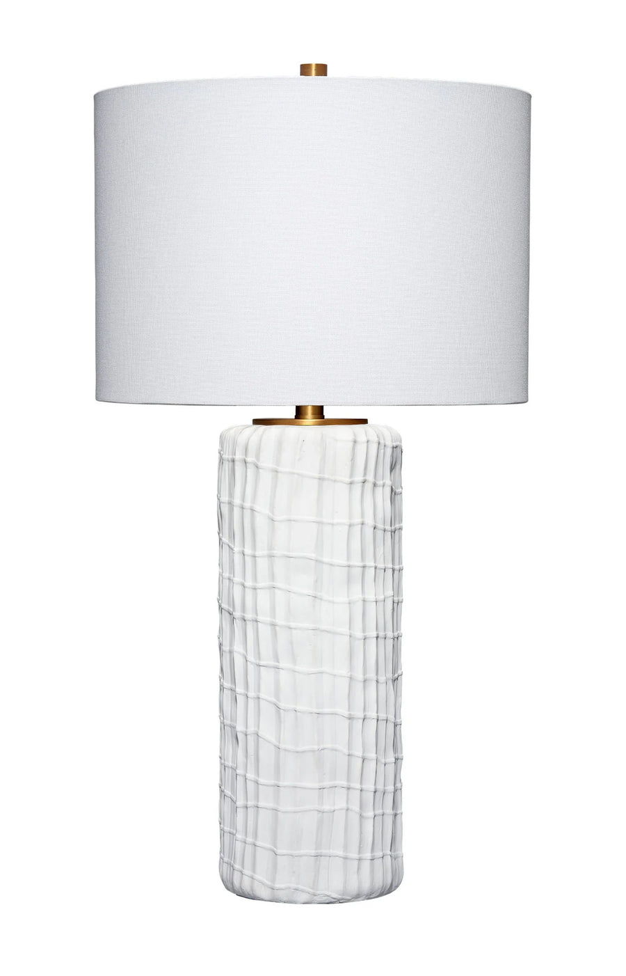 SwayLiving Trunk Polyresin Table Lamp with Linen Shade TABLE LAMPS