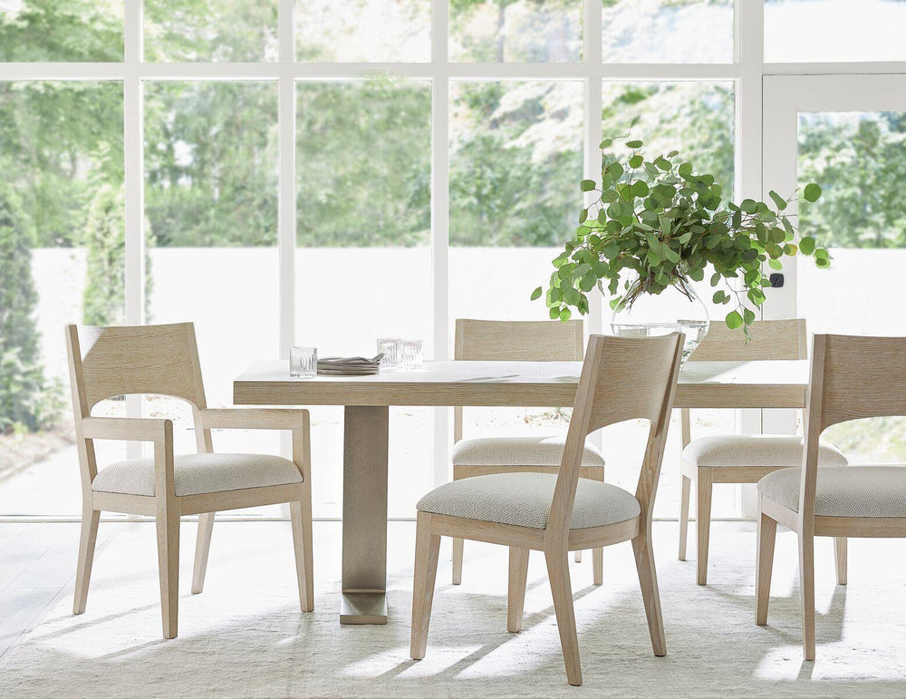 SwayLiving - Solaria Wood Back Side Chair In Fabric B581 - Set of 2 - '310555 | SwayLiving