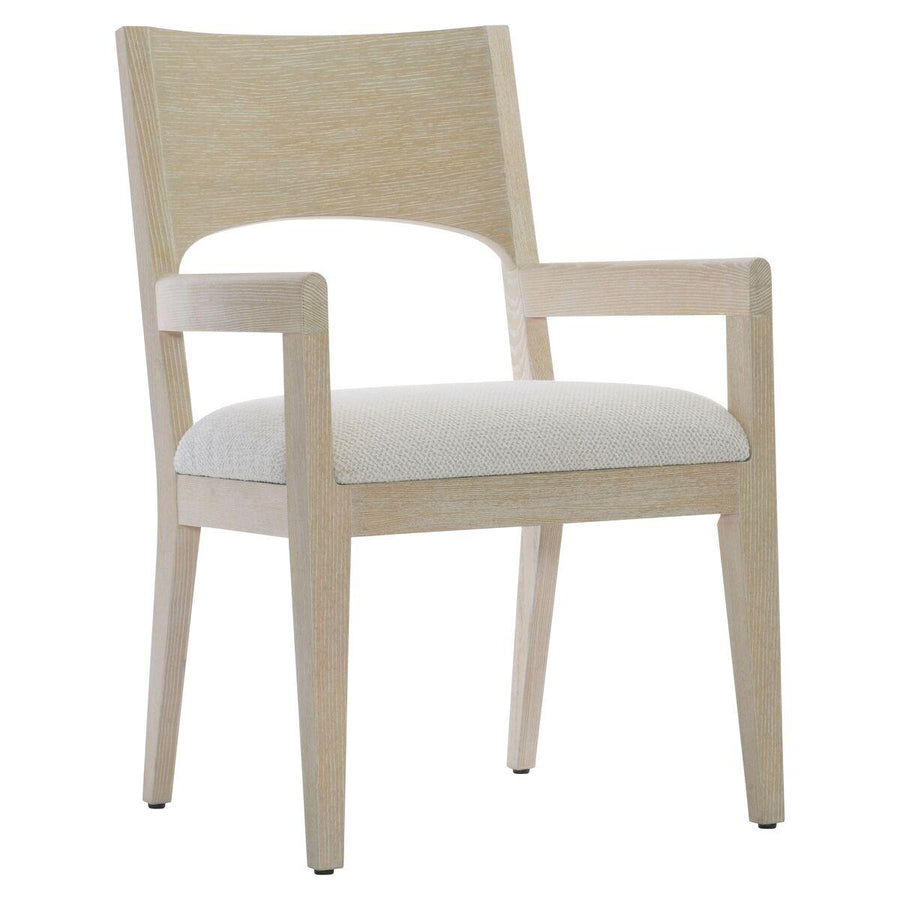 SwayLiving - Solaria Wood Back Arm Chair In Fabric B581 - Set of 2 - '310556 | SwayLiving