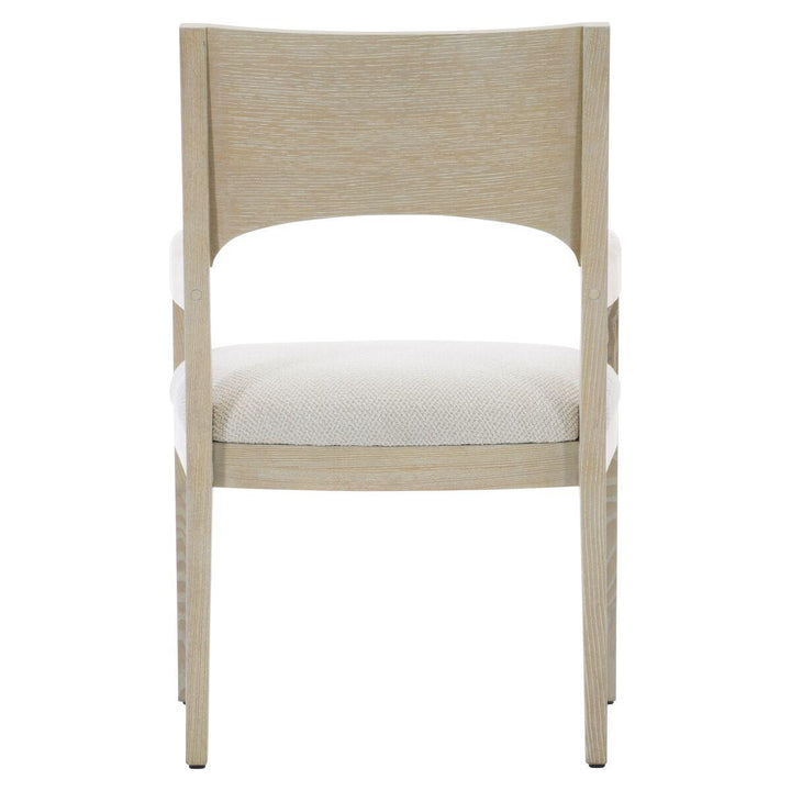 SwayLiving - Solaria Wood Back Arm Chair In Fabric B581 - Set of 2 - '310556 | SwayLiving