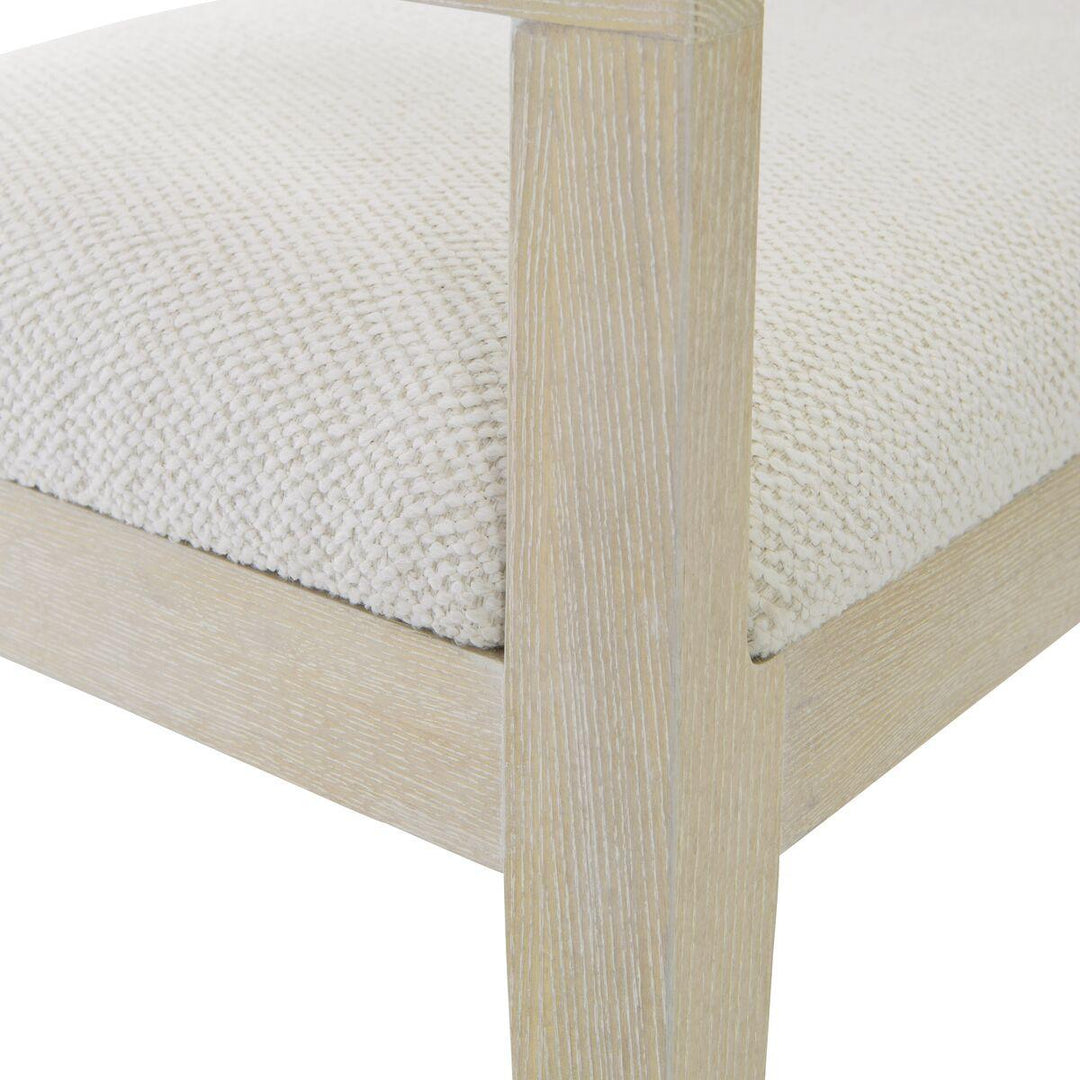 SwayLiving - Solaria Wood Back Arm Chair In Fabric B581 - Set of 2 - '310556 | SwayLiving