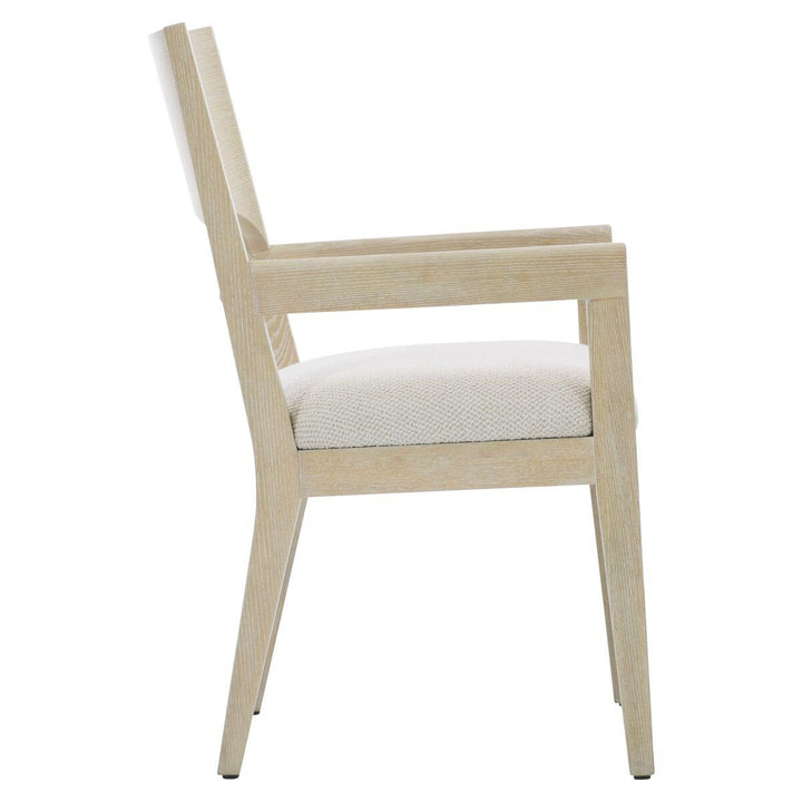 SwayLiving - Solaria Wood Back Arm Chair In Fabric B581 - Set of 2 - '310556 | SwayLiving