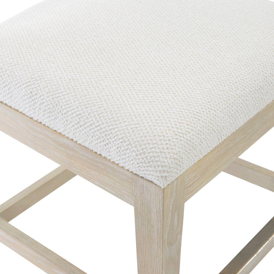 SwayLiving - Solaria Wood Back Counter Stool In Fabric B581 - '310587 | SwayLiving