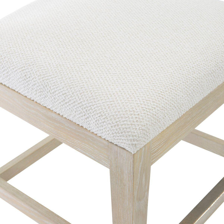 SwayLiving - Solaria Wood Back Counter Stool In Fabric B581 - '310587 | SwayLiving