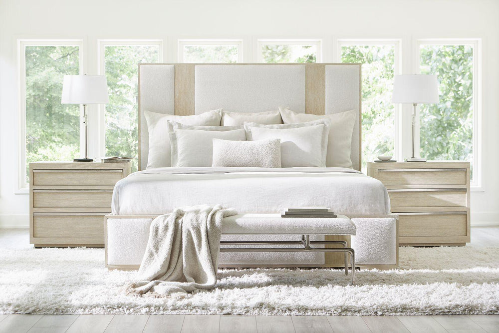 SwayLiving - Solaria Upholstered Bench In Fabric B581 - '310508 | SwayLiving