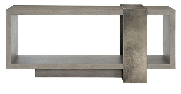 SwayLiving - Linea Console Table Gray - 384910G | SwayLiving
