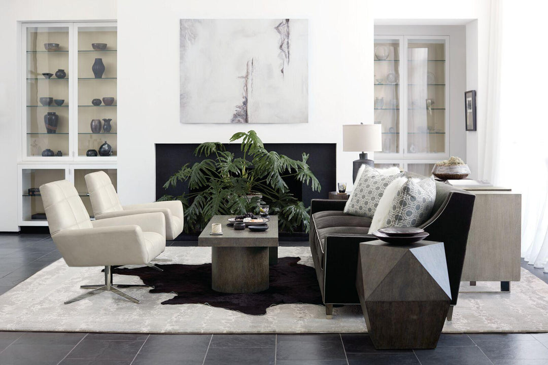 SwayLiving - Linea Side Table Browm Square - 384111B | SwayLiving