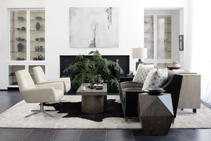 SwayLiving - Linea Side Table Browm Square - 384111B | SwayLiving