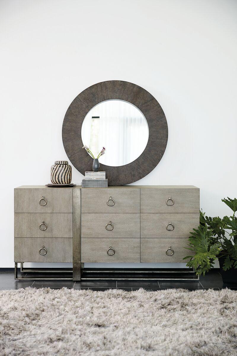 SwayLiving - Linea Mirror Round - 384333B | SwayLiving