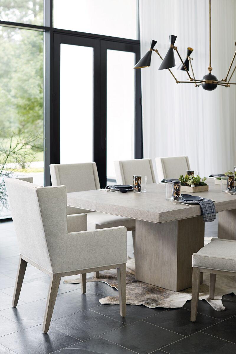 SwayLiving - Linea Arm Chair Light 25" - Set of 2 - 384548G | SwayLiving