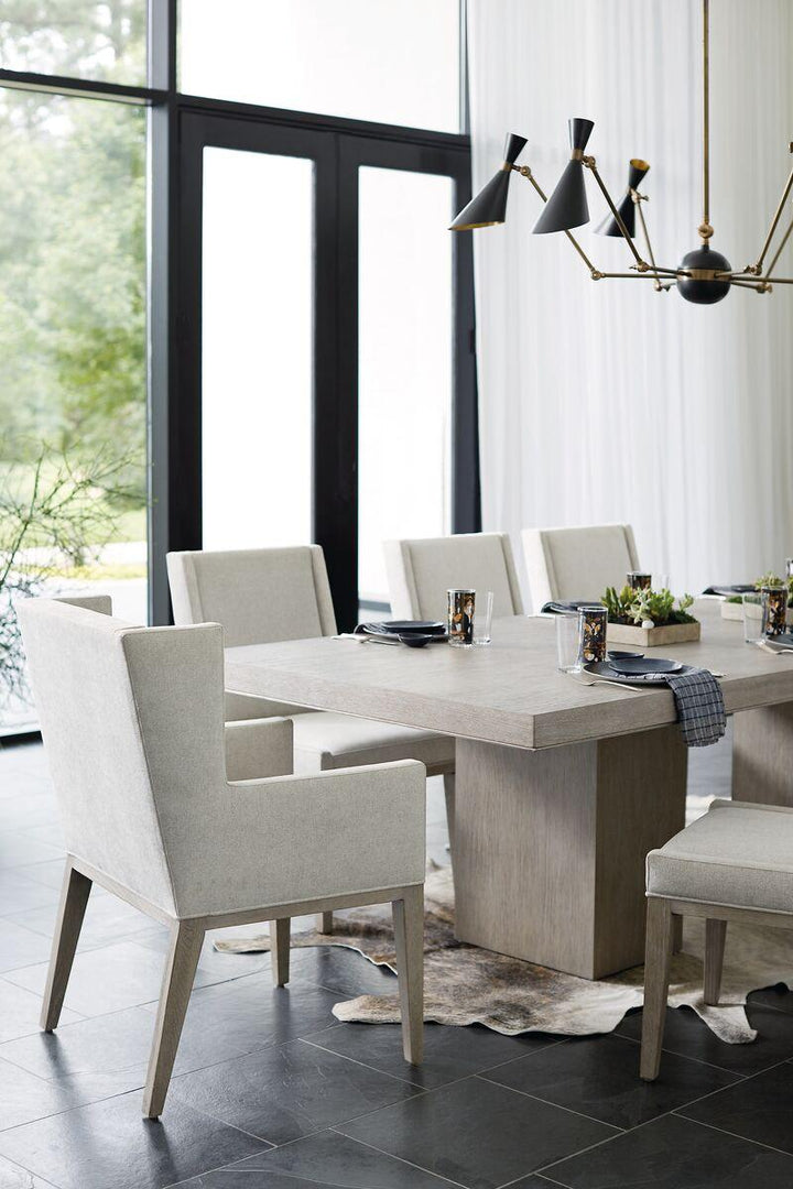 SwayLiving - Linea Arm Chair Light 25" - Set of 2 - 384548G | SwayLiving