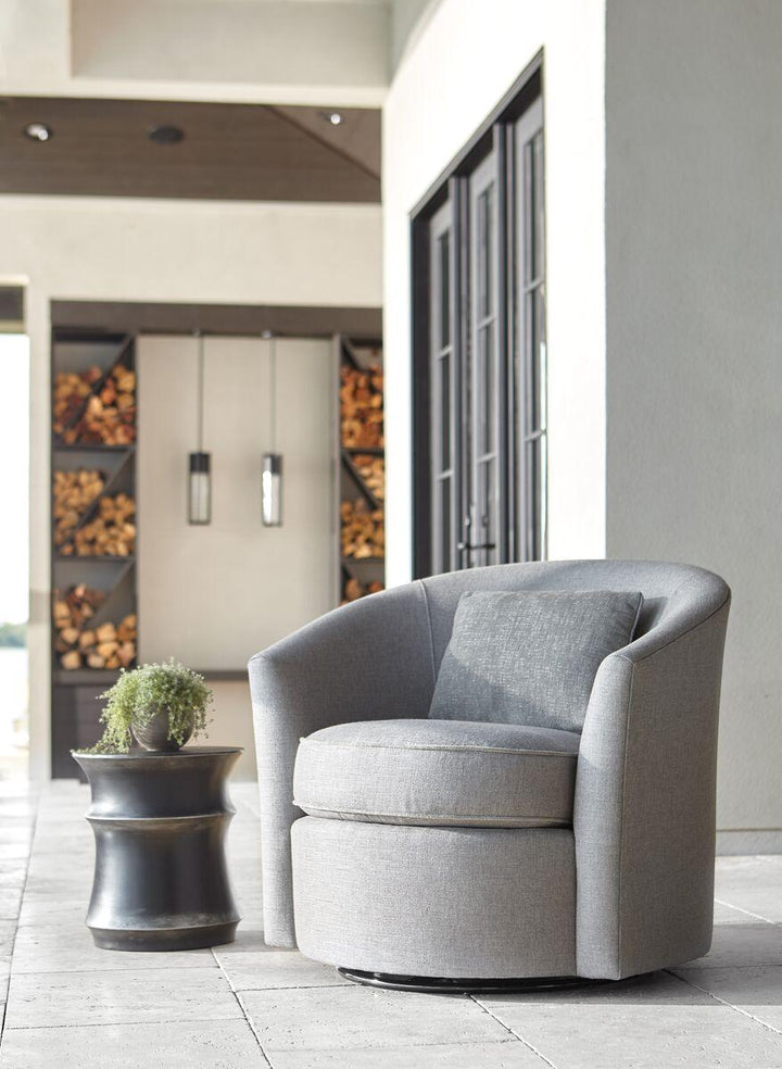SwayLiving - Aventura Swivel Chair Round Back Swivel Chair - O1745S | SwayLiving