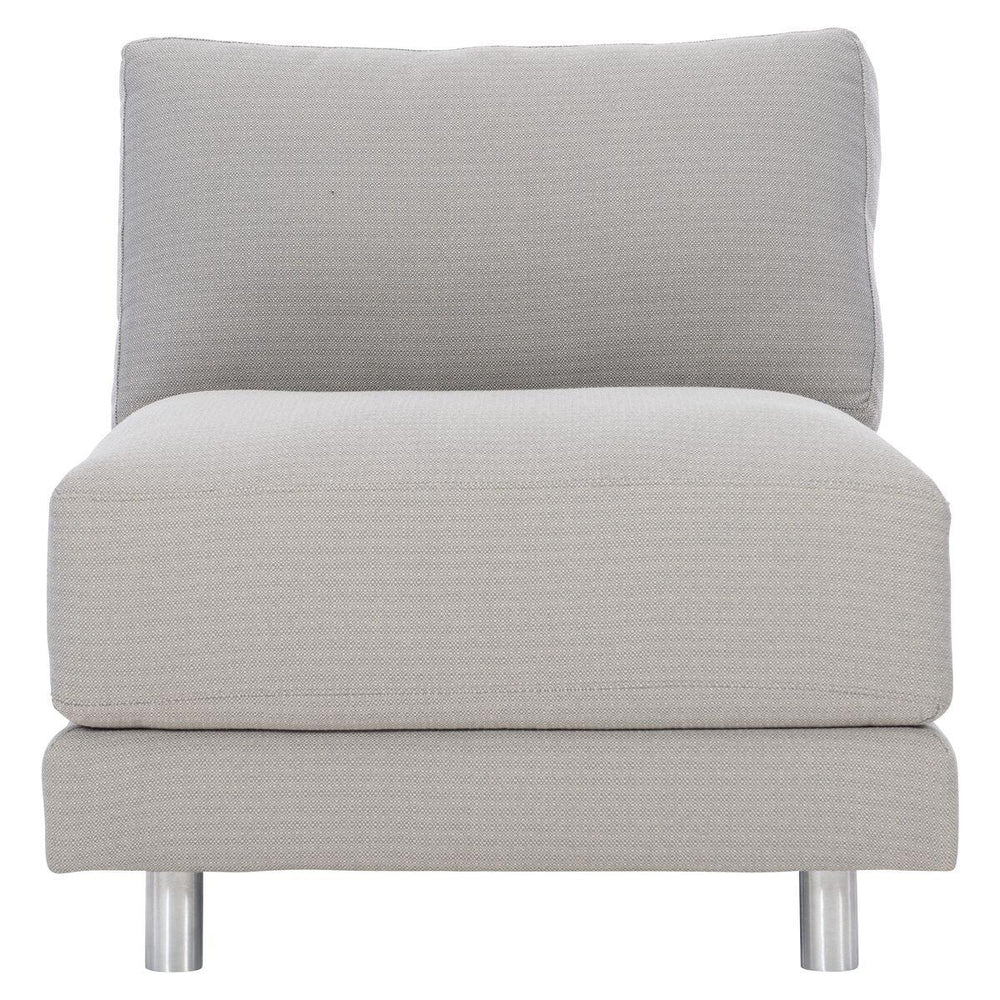 SwayLiving - Avanni Armless Chair Outdoor Sectional Armless - O8030 | SwayLiving