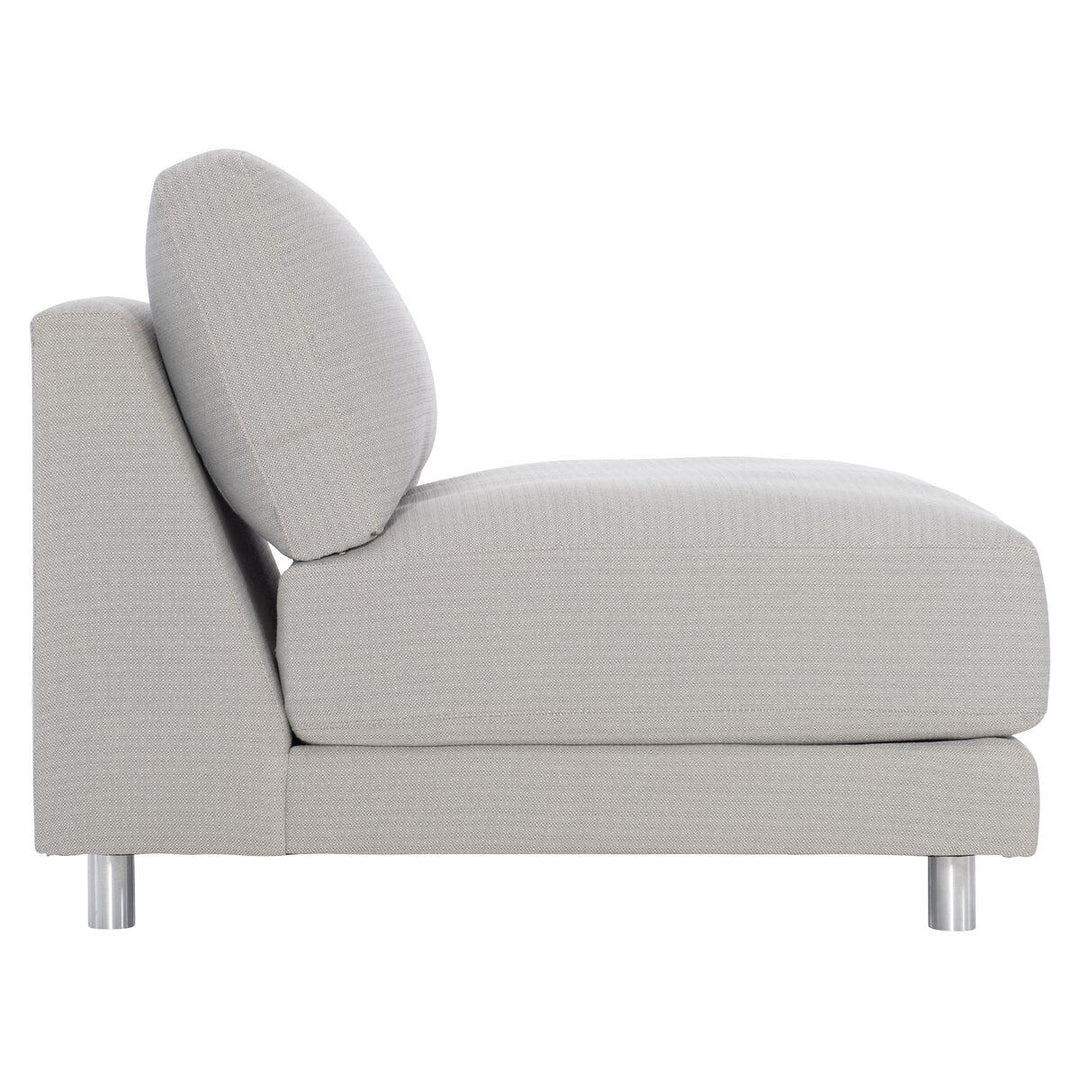 SwayLiving - Avanni Armless Chair Outdoor Sectional Armless - O8030 | SwayLiving