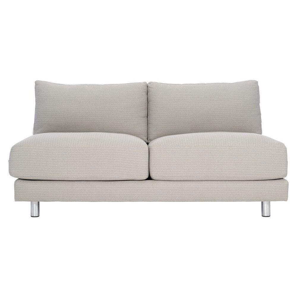 SwayLiving - Avanni  Armless Loveseat Outdoor Sectional Armless - O8040 | SwayLiving